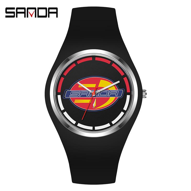 Sanda Trendy Korean Style Digital Sport Watch for Men & Women - Jelly Series
