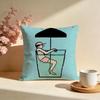 Fashion JJean Jullienful Cushion Cover Stylish Washable Pillow Cover Ideal for Couch Bedroom Car Decoration