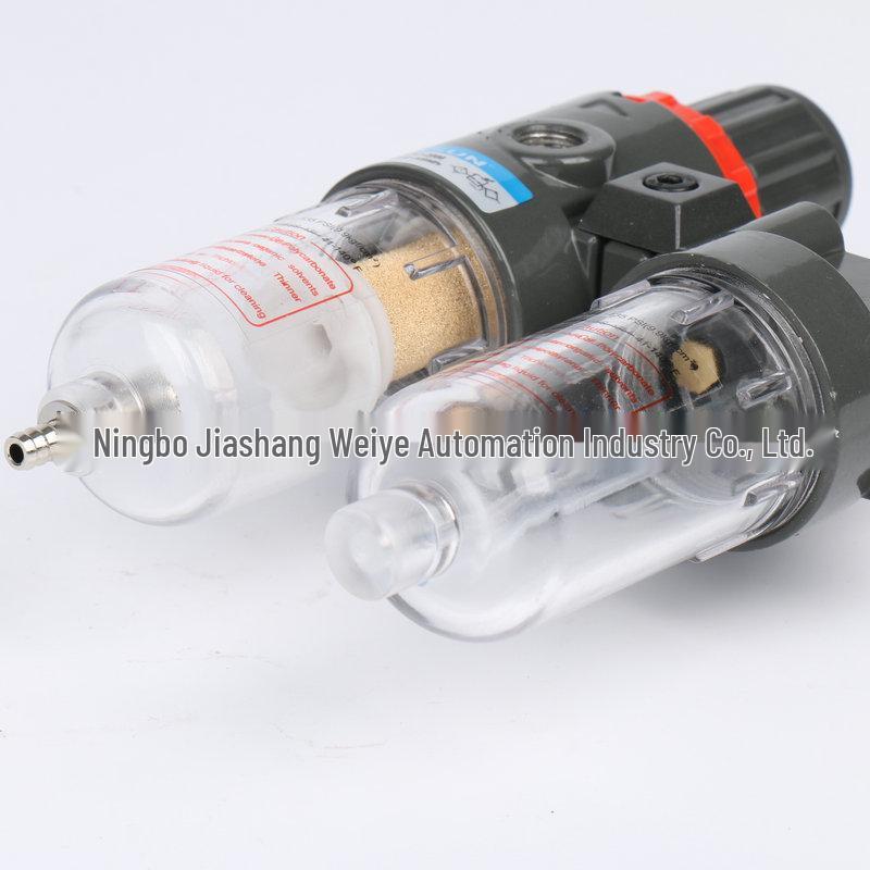 Luchtbronprocessor AFC2000: Tweedelige Olie-Waterafscheider & Drukregelingsfilter