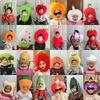 Soft Onion Headpiece Costume Hat Funny Fun Party Headwear Cartoon Plush Hat  for Men Women Kids
