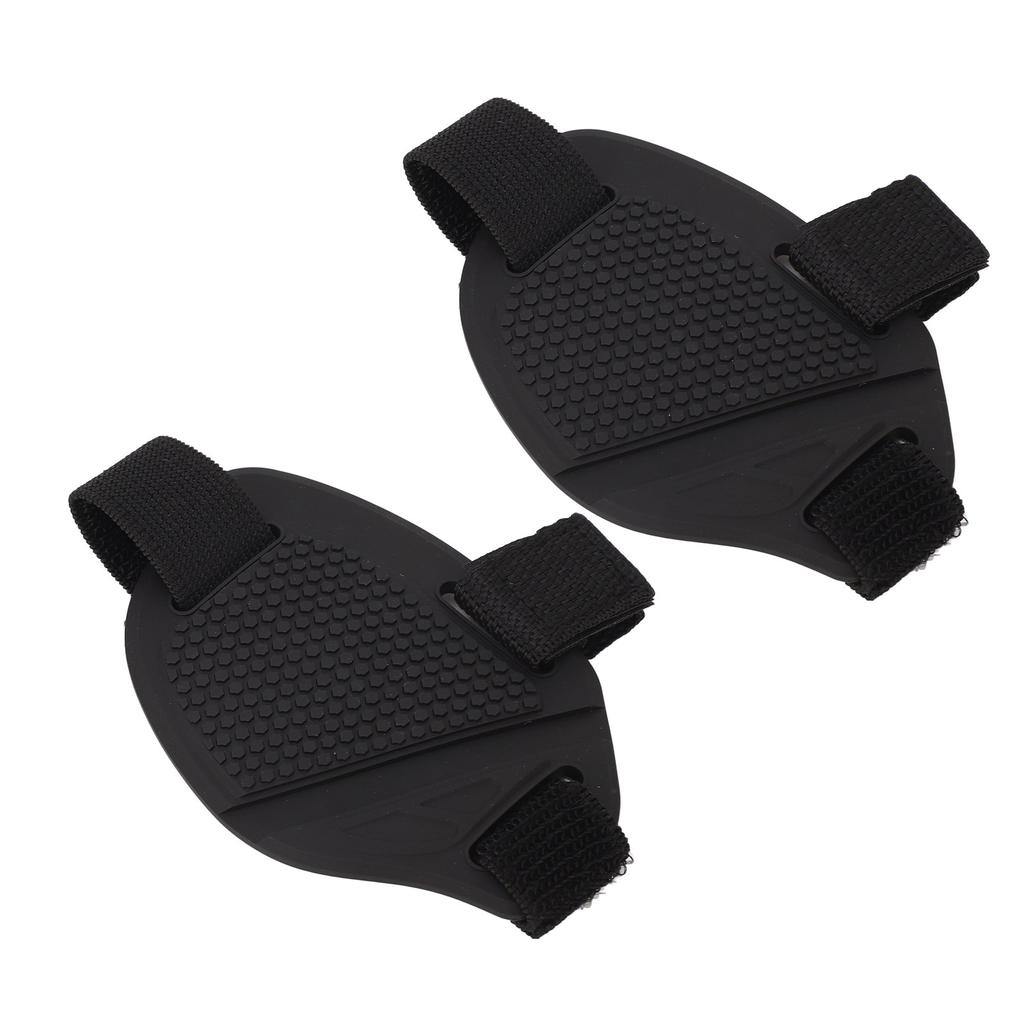 2Pcs Motorcycle Shift Pad Rubber Motorbike Shoe Cover Shifter Pad for Riding Cycling