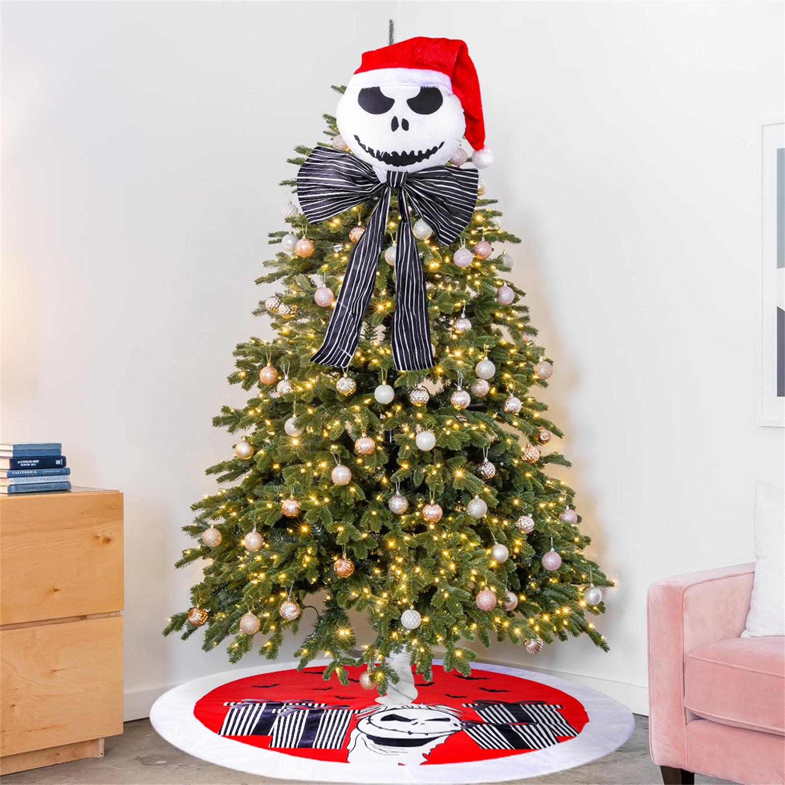 

Голова украшения на елку Юбка на елку Набор рождественских украшений One Size