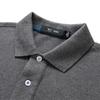 Septwolves Men's Pure Cotton Long-Sleeved Polo Shirt