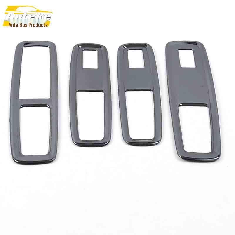 GS3 Glass Lift Frame & Stainless Steel Window Armrest Switch Car Accessories