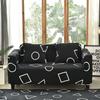 Ash Color Elastic Sofa Covers For Living Room Corner L -Shape Couch Cover Sectional Chair Slipcovers Protector Cover 1 /2 /3 /4 Seat