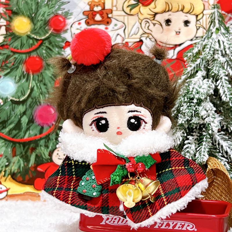 Labubu Christmas Outfits for 17cm Vinyl Dolls - First & Second Gen Accessories