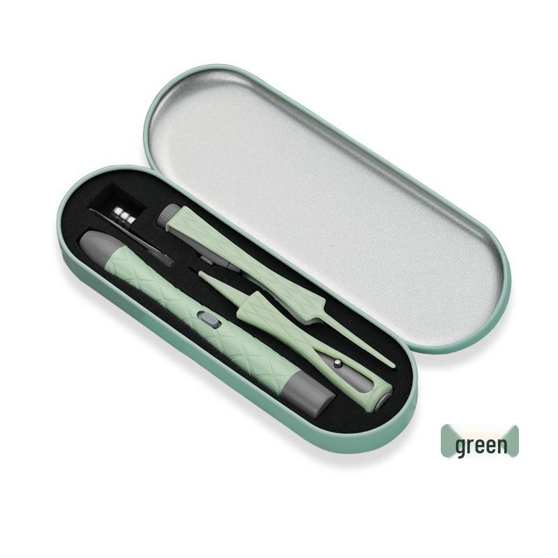 Illuminated Ear & Nose Cleaning Kit for Babies – Battery-Operated Earwax Remover Set