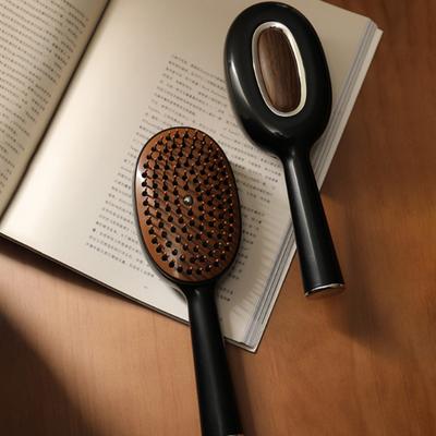 Women Air Cushion Brush Scalp Massage Paddle Brush Anti-static Fluffy Hair Comb Home Salon Hair Detangling Brush