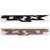 1Pc 3D ABS T R X Emblem Car Rear Trunk Badge Sticker Accessories