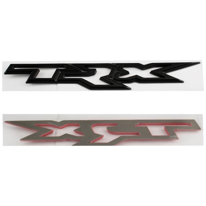 1Pc 3D ABS T R X Emblem Car Rear Trunk Badge Sticker Accessories