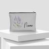 Flower Personalized Name Lipstick Bag Travel Make Up Pouch Kawaii Coin Purse Aesthetics Cosmetic Organizer Gift for Your Lover