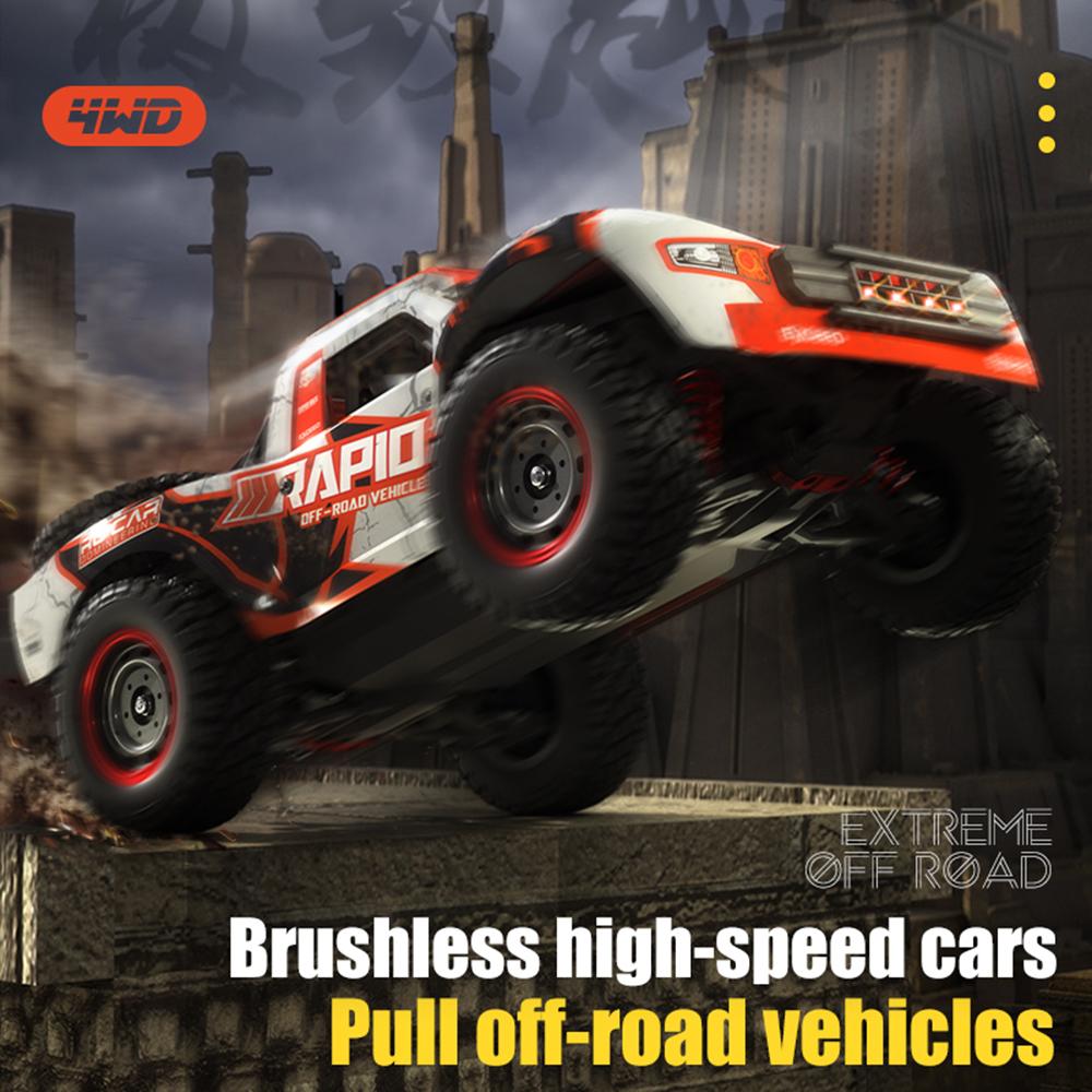 JJRC Q130 1:14 70 KM/H or 50KM/H 4WD RC Car With Light Brushless Motor Cars Remote Controlled High Speed Drift Monster Truck Toy