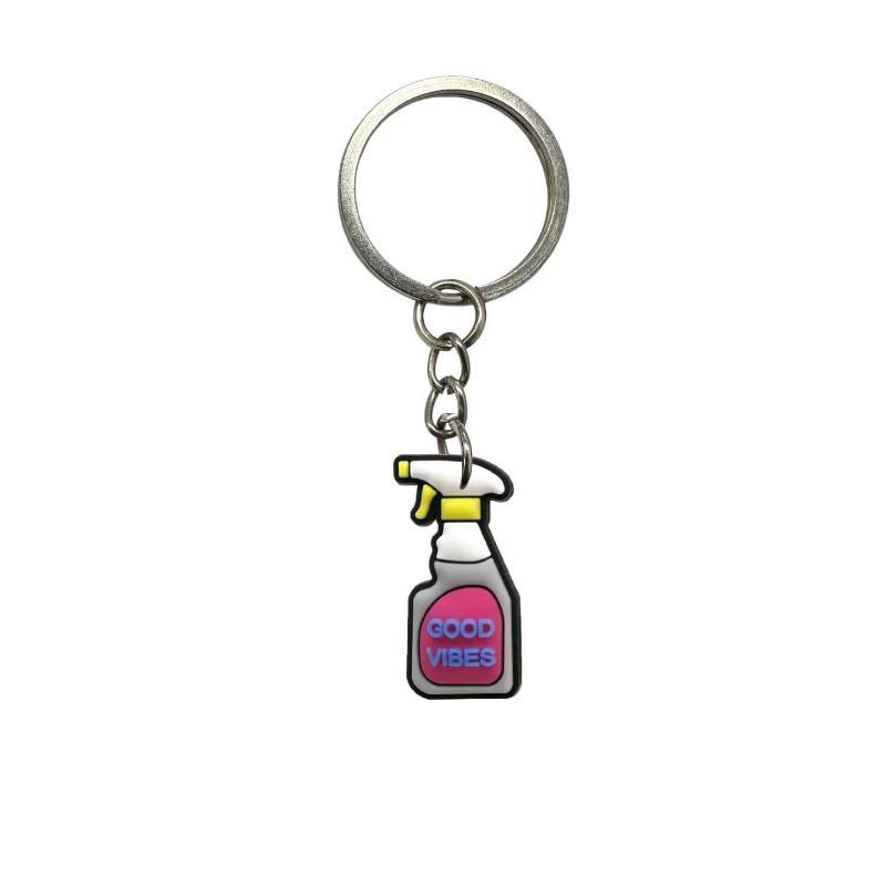 Cute Medical Themed Silicone Keychains With Blank Label Tags Lovely Cartoon Designs For Nurses Doctors Gifts Daily Use