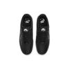 Nike Womens Air Force 1 '07 Essential 'Tumble Leather - Black' (women's sizes) Black / Metallic Silver / White / Black Skate Shoes CT1989 002