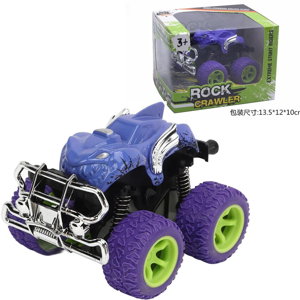 Trägheitsfahrzeug-Spielzeug aus Legierung, tragbares 4-Rad-Trägheits-LKW-Spielzeug, helle Farbe, simuliert, exquisit für zu Hause