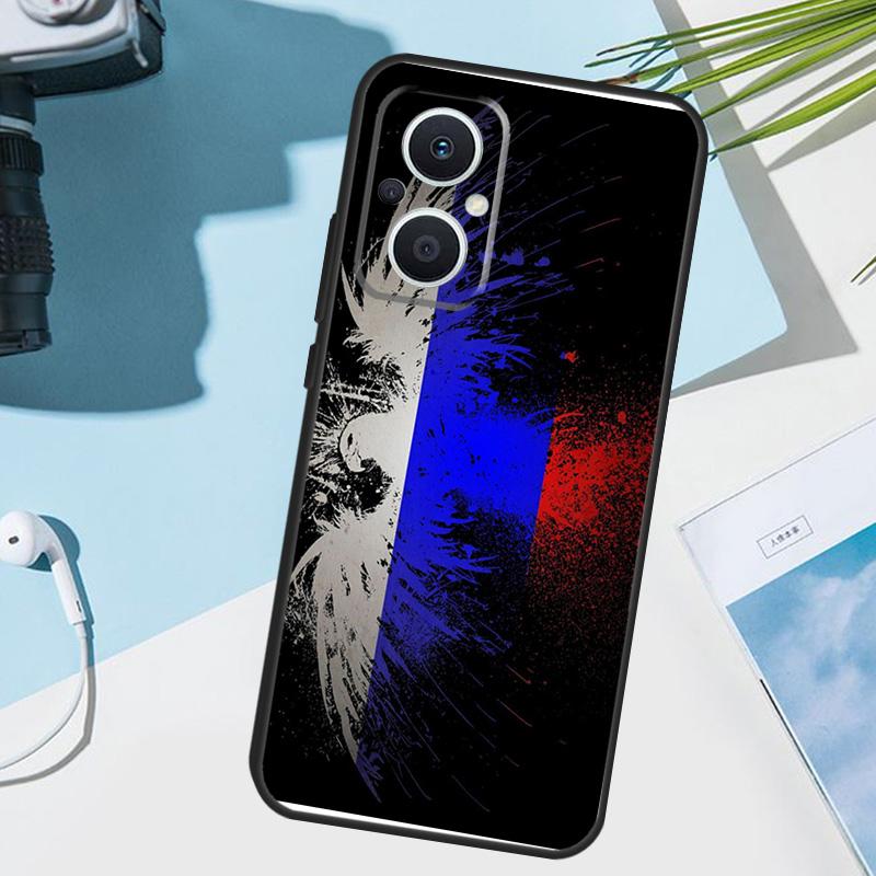 russian flag Case For OPPO Reno 12 F 13 13F 11 8T 7 8 10 Pro OPPO Find X8 X6 Pro X3 X5 Lite Cover Funda