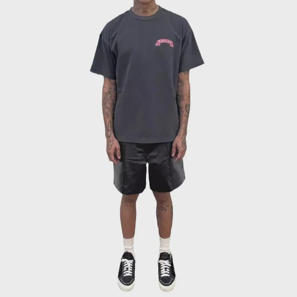 ASK ASKYURSELF Logo Printed Cotton Double Yarn T-Shirt