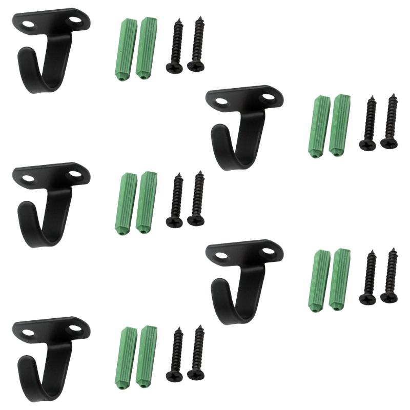 

Rustproof Overhead Hanging Hook With Green Expansion Bolts Convenient for Kitchen Bathroom Decoration Daily Use 1