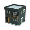 Sankei Nostalgic Diorama Series House G Paper Craft 1/150 MP03-110