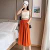 Women's Wide Leg High-Waist Pleated Culottes - Spring/Summer 2025 Collection