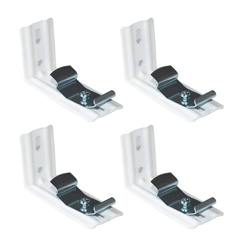 4/8pcs Adjustable Vertical Blinds Brackets Reliable Vertical Blinds Track Attachments Control Light Privacy in Any Room