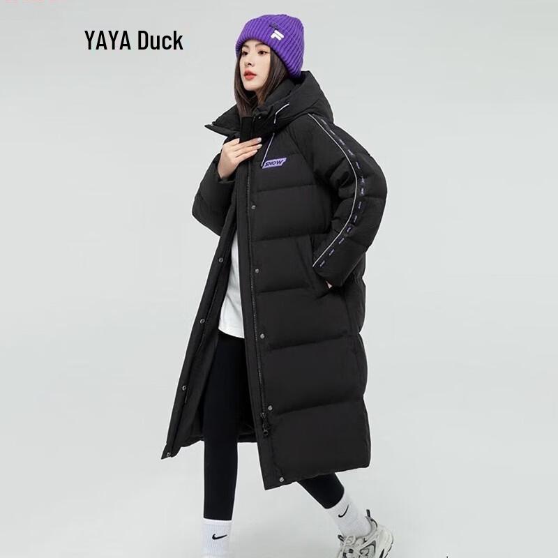 YAYA Women's Versatile Long Down Jacket