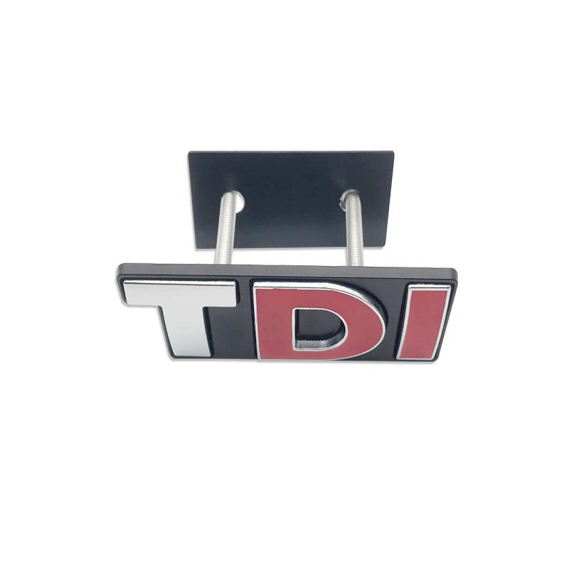 Auto Styling Zubehör 3D TDI Front Motorhauben Grill Abzeichen Emblem Aufkleber