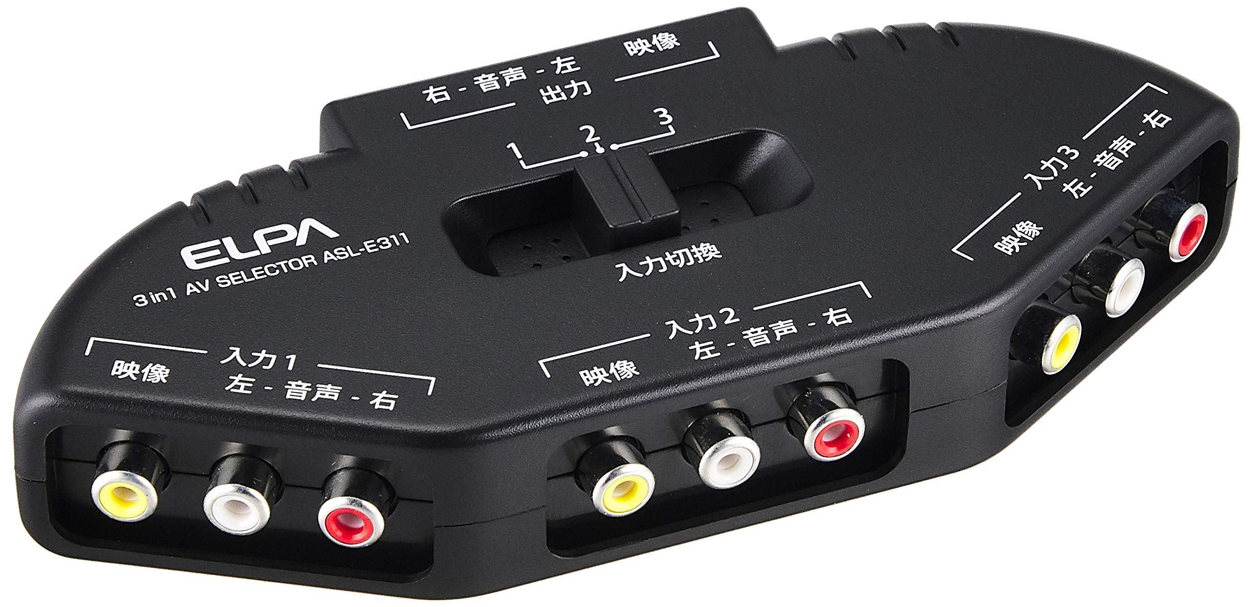 

ELPA AV Selector 3in1 HDMI Distributor ASL-E311 чёрный