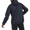 adidas Jackets Men's Black Hooded Non Detachable Moderate GQ0622