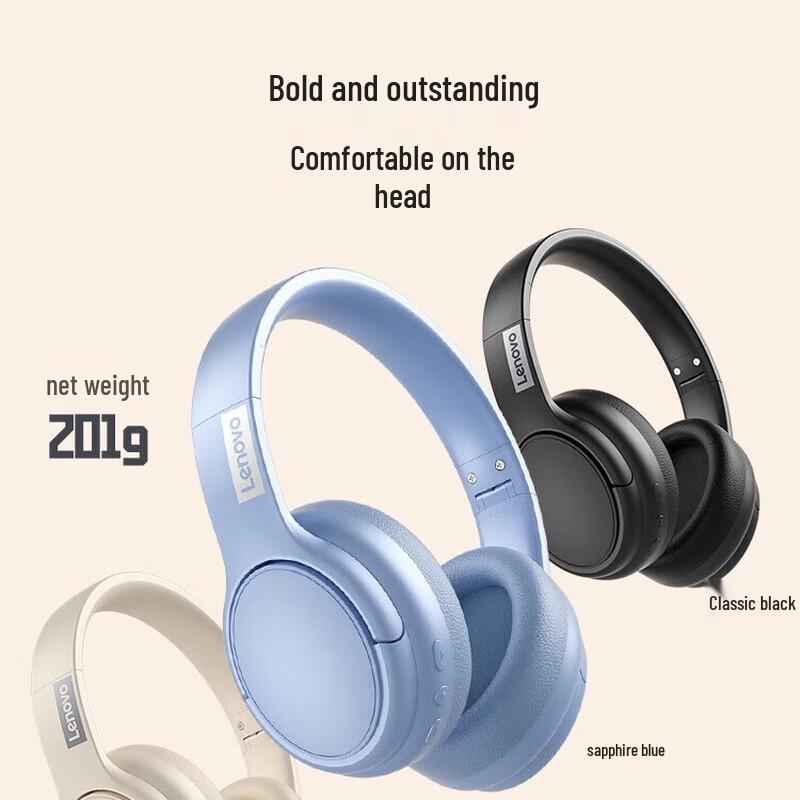 ThinkPlus TH20 Over-Ear Wireless Bluetooth Gaming Headset