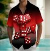 Men's Retro Style Short Sleeve Shirt, Spring Summer Casual Commute Vacation Blouse, Loose Casual Top