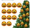 Lillian Vernon Glass Jack-o'-Lantern Halloween Keepsake Ornaments - Set of 12 Mini