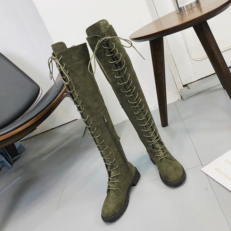 Ladies Retro Plus Size Fashion Martin Boots Botas Largas comprar a buen  precio — entrega gratuita, reseñas reales con fotos — Joom