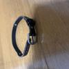Used leather bracelet