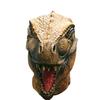 Halloween Latex Mask Jurassic World Dinosaur Mask Cartoon Animal Tyrannosaurus Rex Headgear Atmosphere Prop