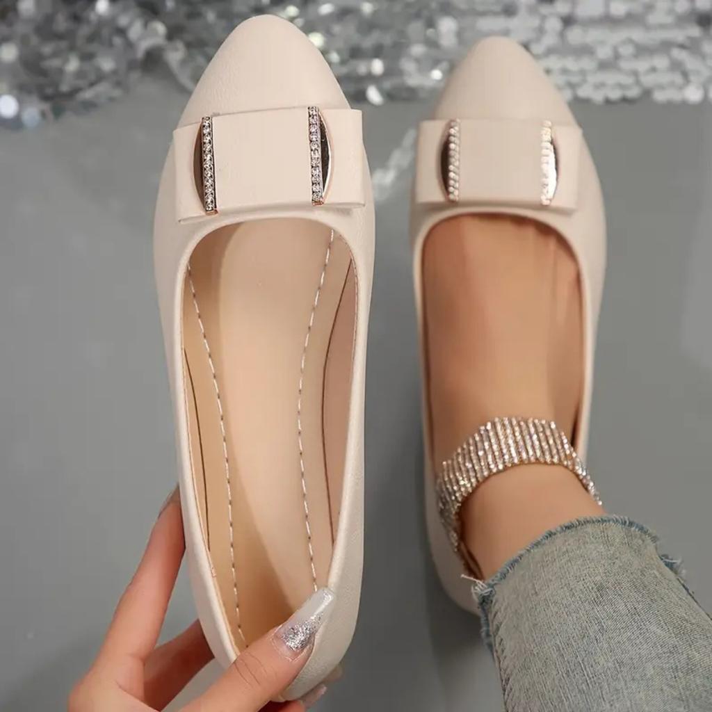 Women Trend Flat New Casual Lightweight Office Dress Shoes Women Baotou Slip on Comfortable Elegant Loafers Shoes for Women