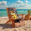 1pc Mcqueens Adventure Beach Towel, Highly Absorbent, Soft Comfortable, Yoga, Swimming, Fitness, Camping, Beach Activities. B73008