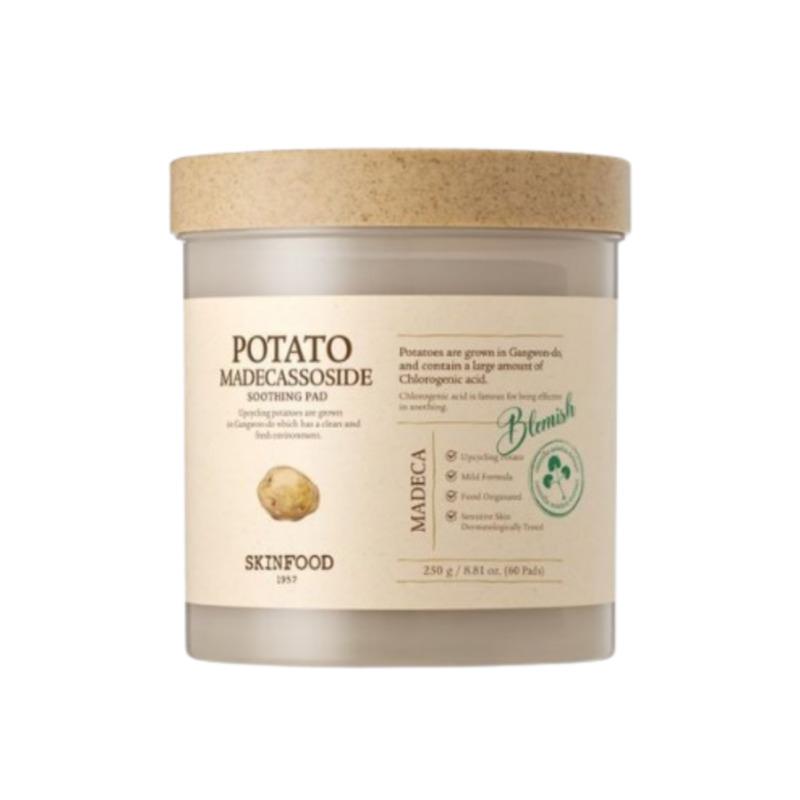 Skinfood Potato Madecassoside Soothing Pad 60 Sheets