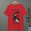 Orca Graphic T-Shirt and Kids Tshirt: Unisex Heavy Cotton Sea Life Tee
