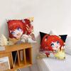 Game Tribbie Honkai Star Rail cushion cover Pillow Cover Decoration Room Home Sofa living Office Car Nordic Simplicity