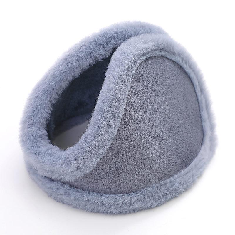 1/2pcs/Thermal Soft Plush Earmuffs Man Winter Thicken Ear Warmer Outdoor Sports Windproof Coldproof Ear Cover