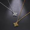 Cazador Vintage Witch Knot Pendant Necklaces for Women Stainless Steel Wicca Amulet Witchcraft Choker Necklace Gift Jewelry 2026