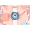 Seiko Prospe Quartz Movement Silicone Strap Watch Women's Watch Blue Dial SUT423P1