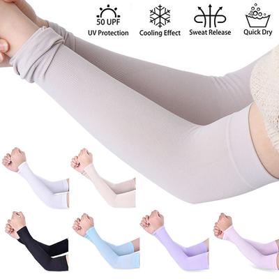 New Basketball Sportswear Summer Cooling Arm Cover Outdoor Sport Arm Sleeves Sun Protection