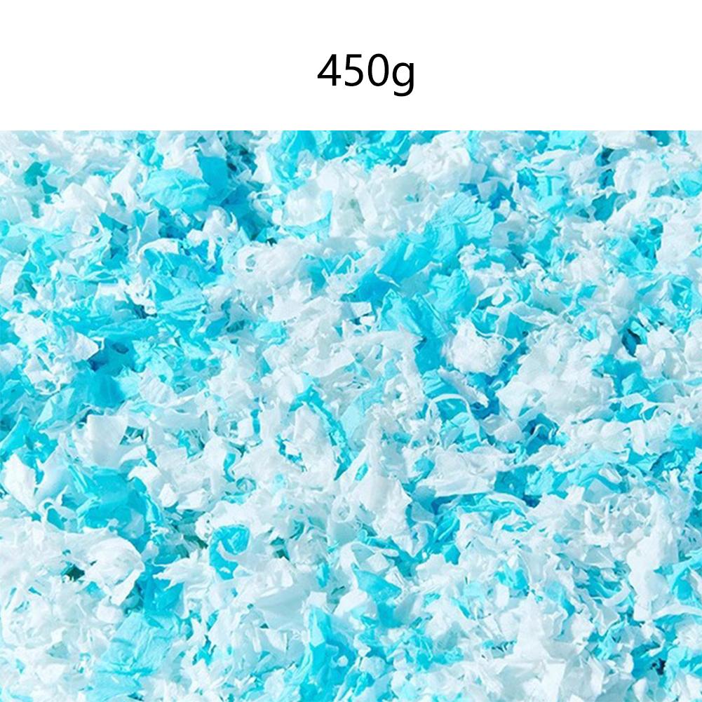 450g Hamster Wood Chip Paper Cotton Thermal Insulation Material Absorb Water Deodorize Hamster Cages Accessories Habitat Decor