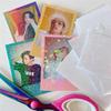 5Pcs Waterproof Laminating Sheets Self Adhesive Cold Lamination Film  Card Photo