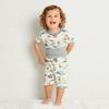 HOT Short sleeve pajamas for [MIKIHOUSE BISCUITS] boys, girls, babies, kids, children's clothing, multicolor, 120cm, 70-7336-147
