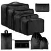 Seven-Piece Travel Storage Set: Wash Bag, Clothes, Underwear Organizer & Folding Sub-Pack