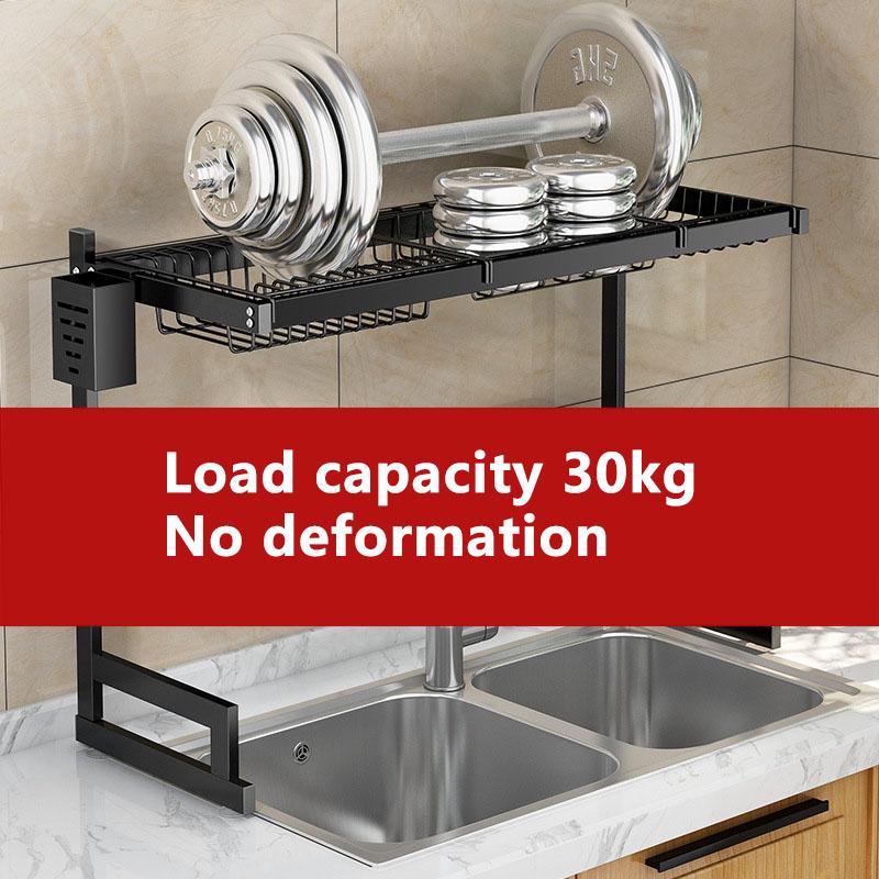 Kitchen Dish Rack Dish Drying Organizer Multifunctional Bowl Dish Knife Spoon Chopsticks Drain Holder Countertop Storage Rack