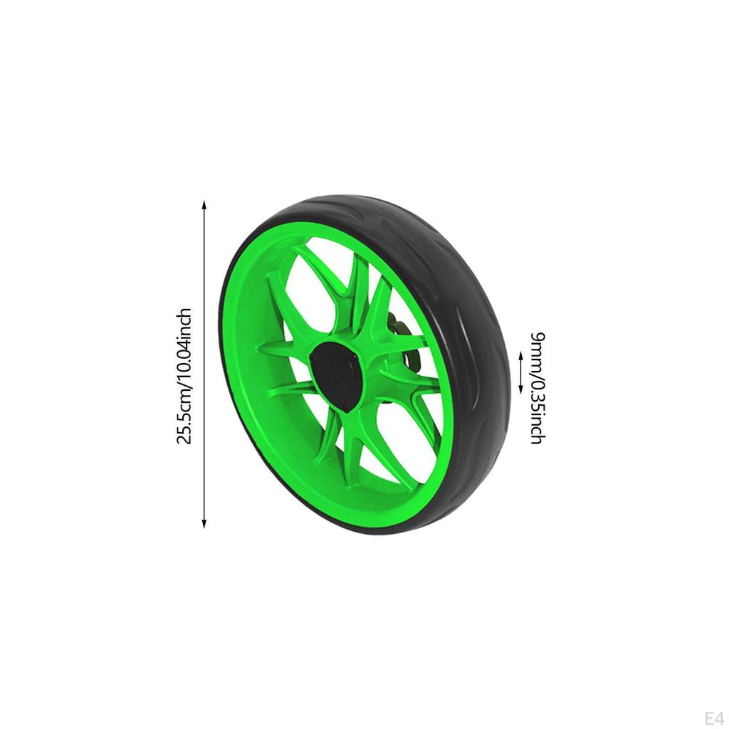 Ruota per Carrello da Golf a Spinta, Compatta Leggera Facile da Installare Gomma da Tirare Sostituzione
